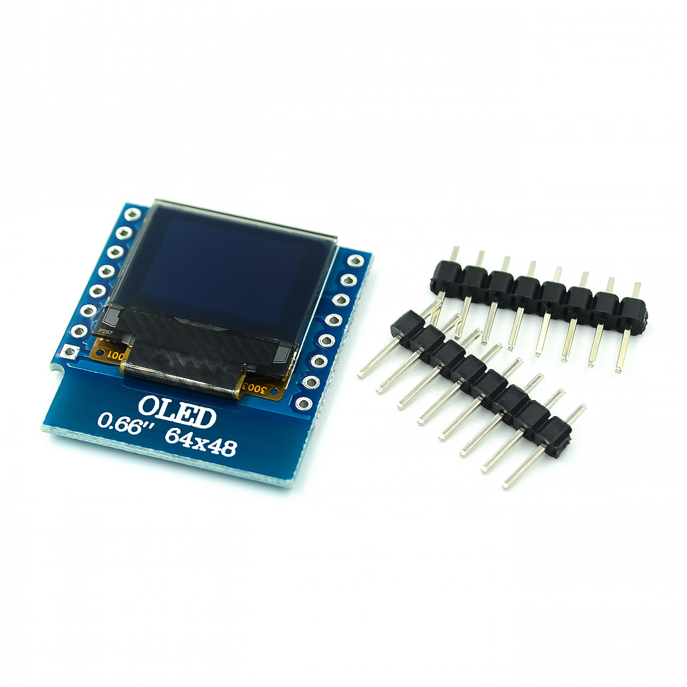 Wemos D1 - No：0.66 inch OLED Display Module for