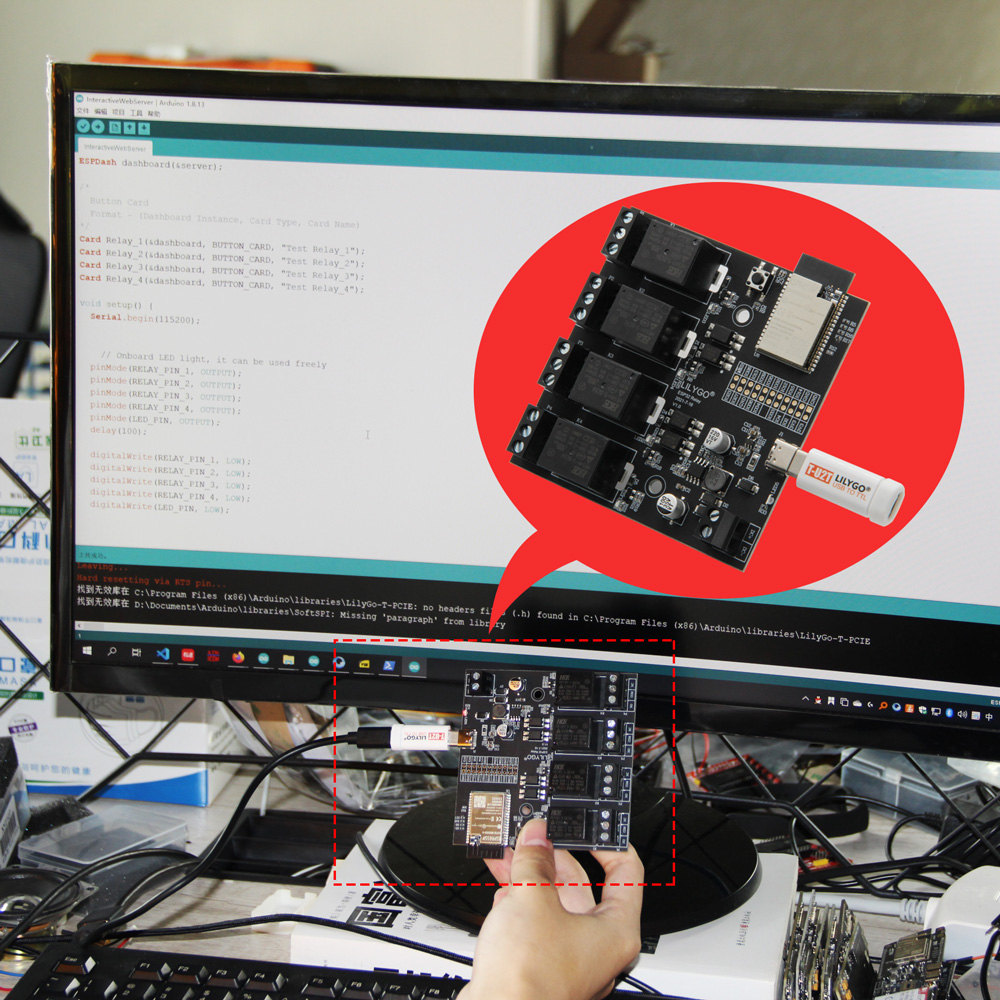 LILYGO® TTGO T-Relay ESP32 Wir - Ttgo Tdisplay review and price