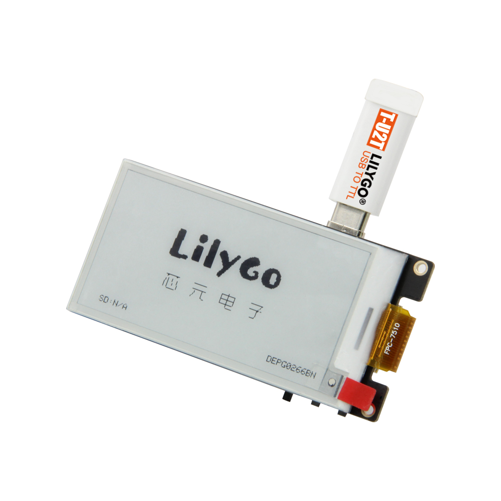 LILYGO® TTGO T5 2.66-Inch E-Pa - Ttgo Tdisplay review and price