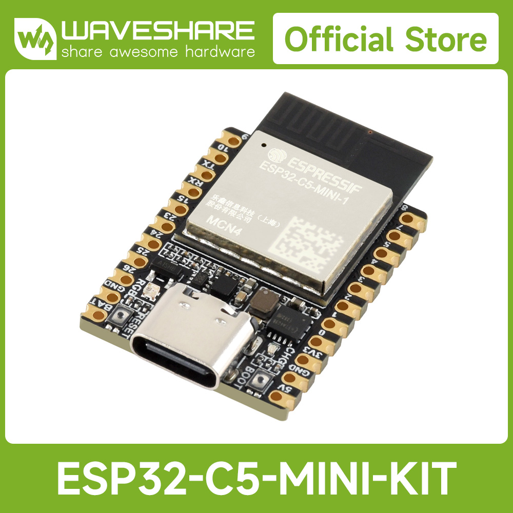 Waveshare ESP32-C5 Mini Dual-b - Waveshare Esp32 review and price