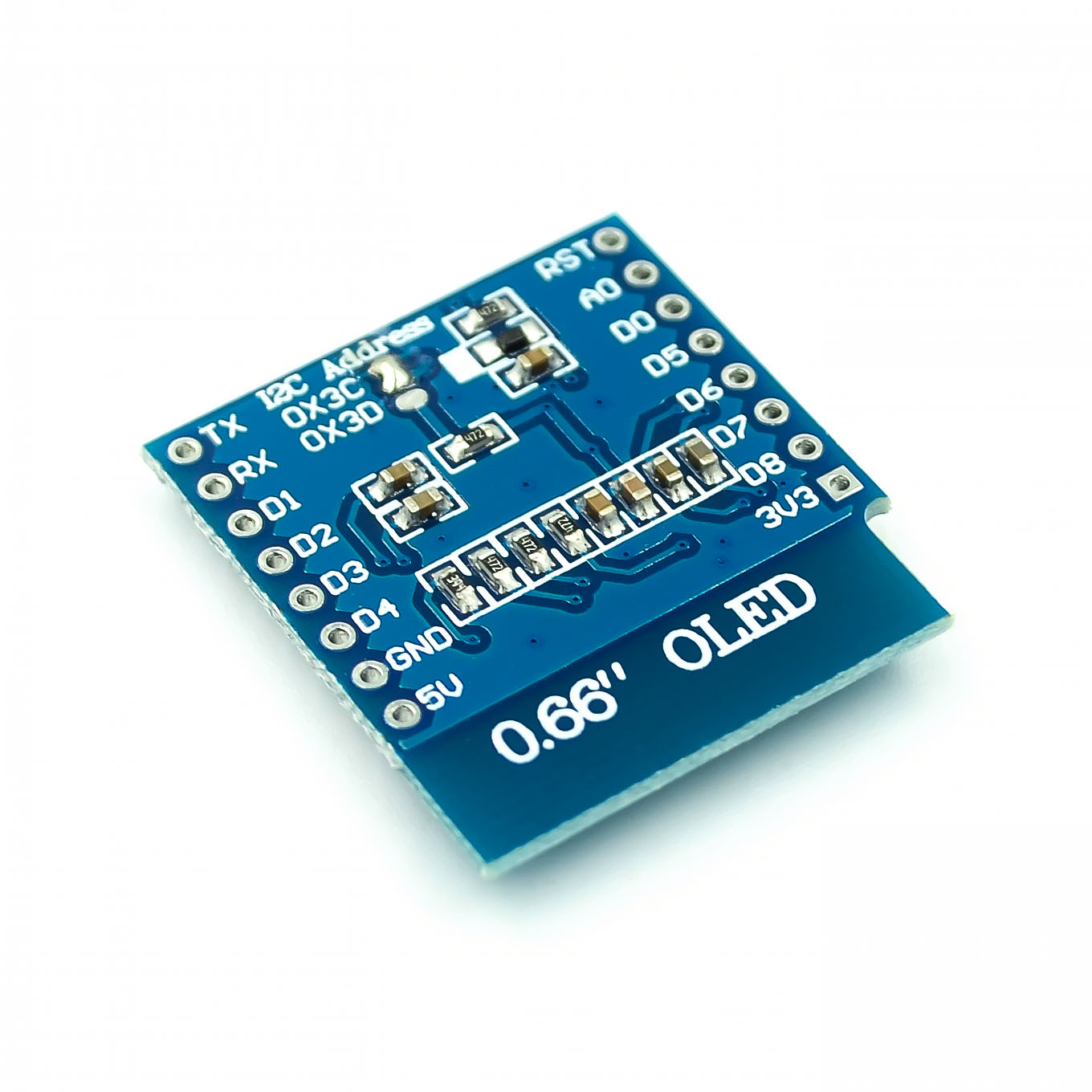 No：0.66 inch OLED Display Modu - Wemos D1 review and price