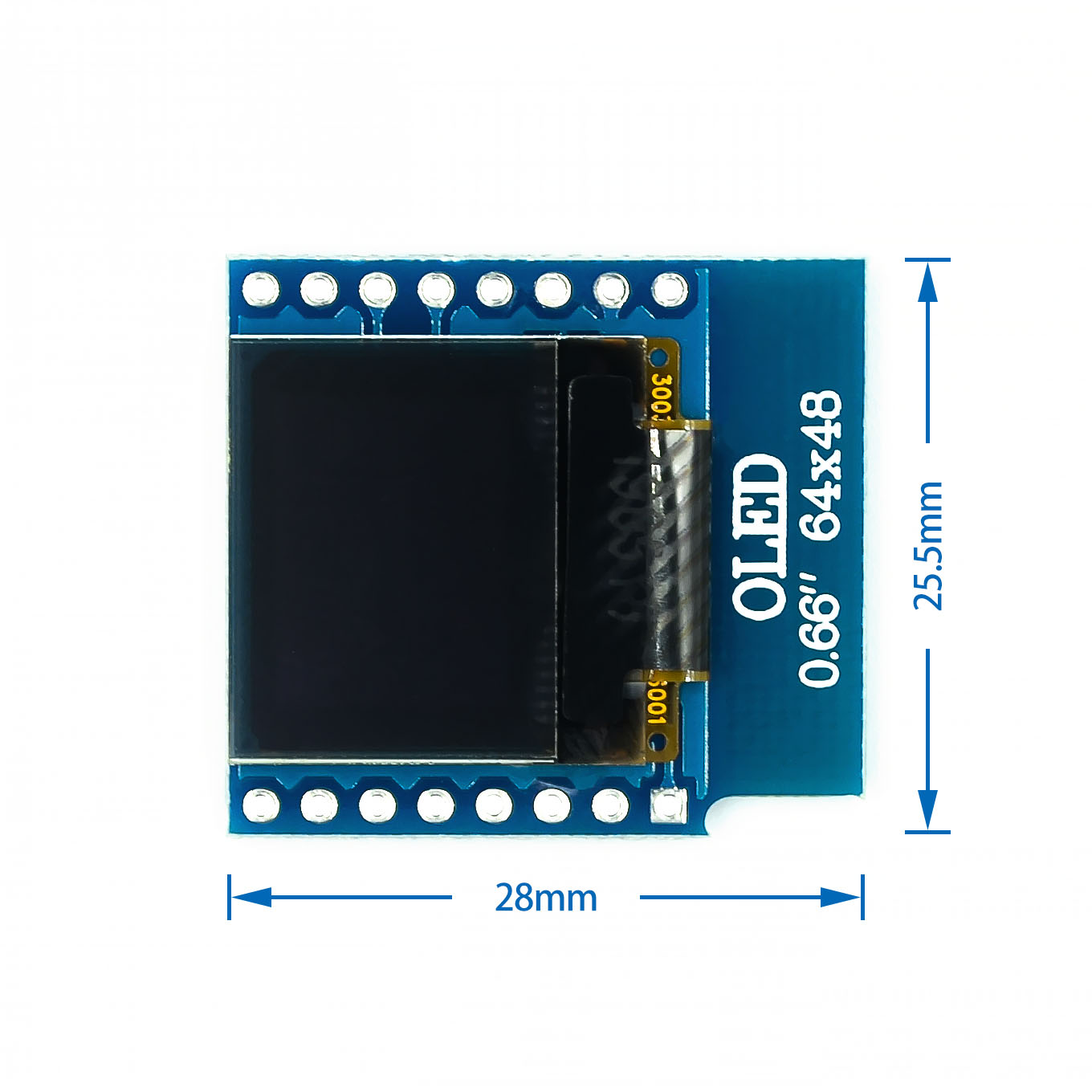 No：0.66 inch OLED Display Modu - Wemos D1 review and price