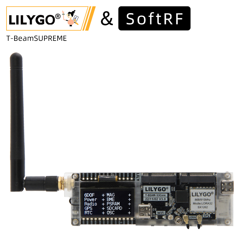 LILYGO® SoftRF T-Beam SUPREME  - Lolin S3 review and price