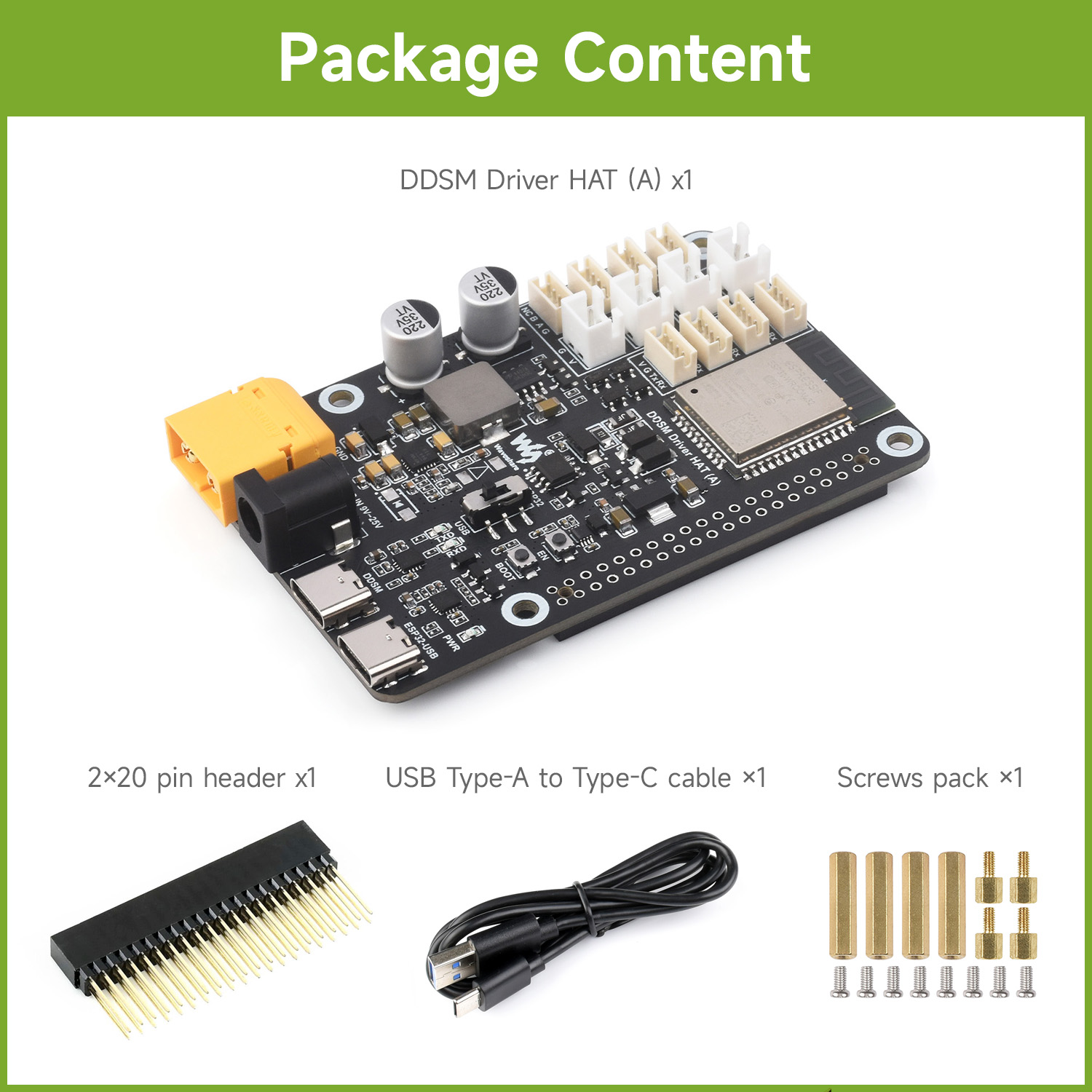 Waveshare Direct Drive Servo M - Waveshare Esp32 review and price